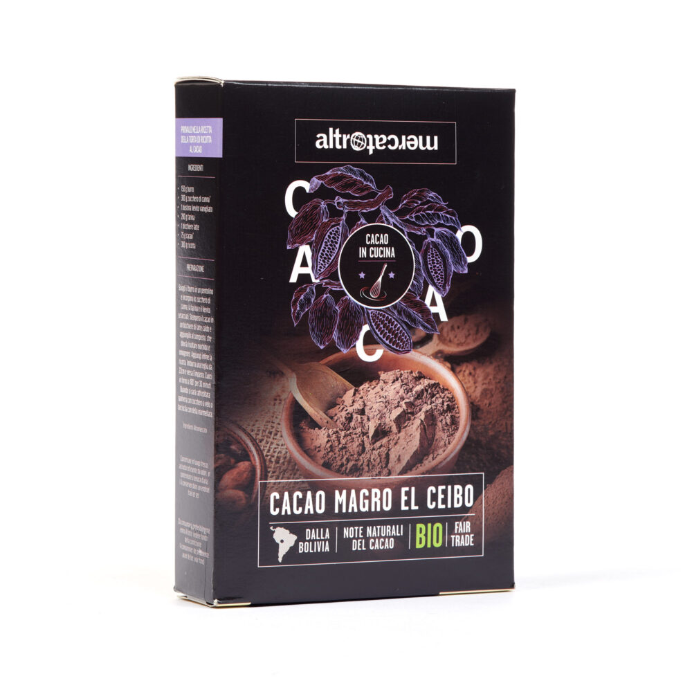 Cacao magro El ceibo in polvere Bolivia - bio - 150g