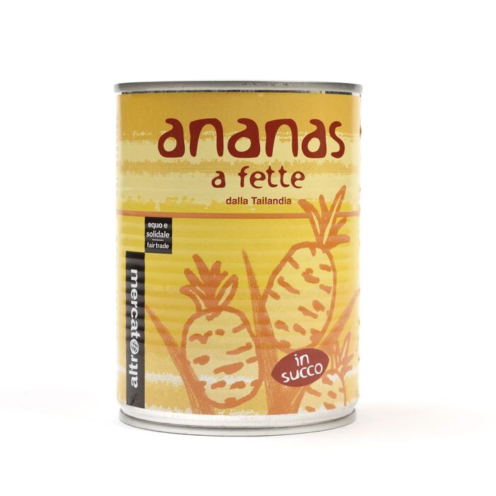 Ananas a fette in succo Thailandia - 560g