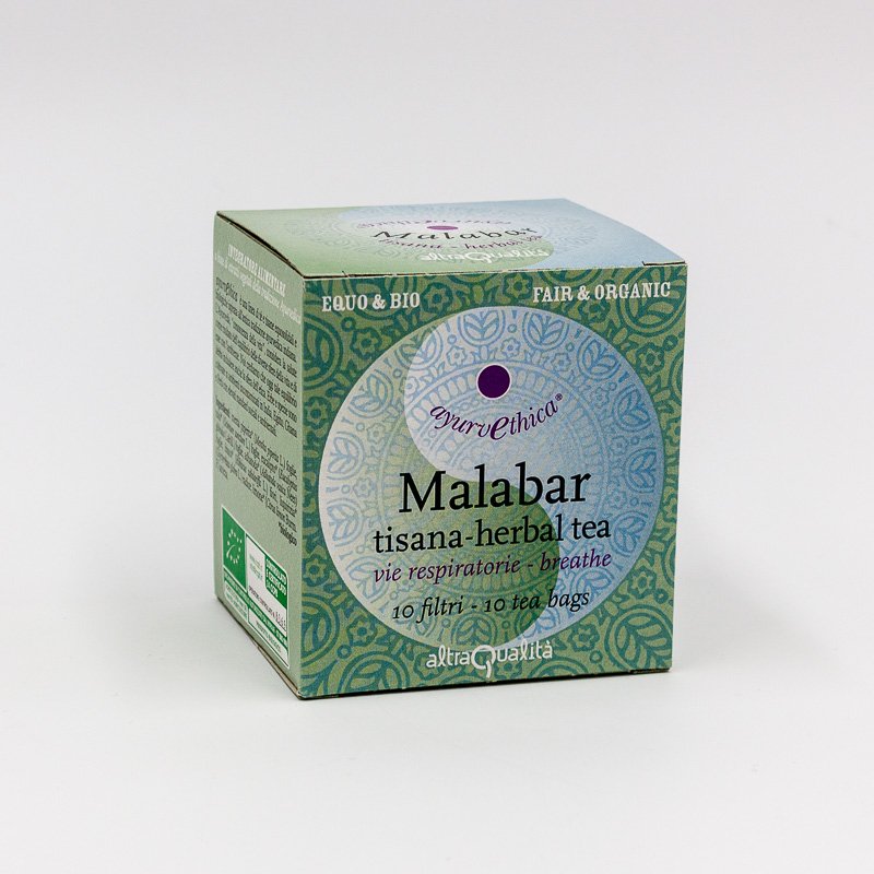 tisana malabar per le vie respiratorie - 10 filtri bio