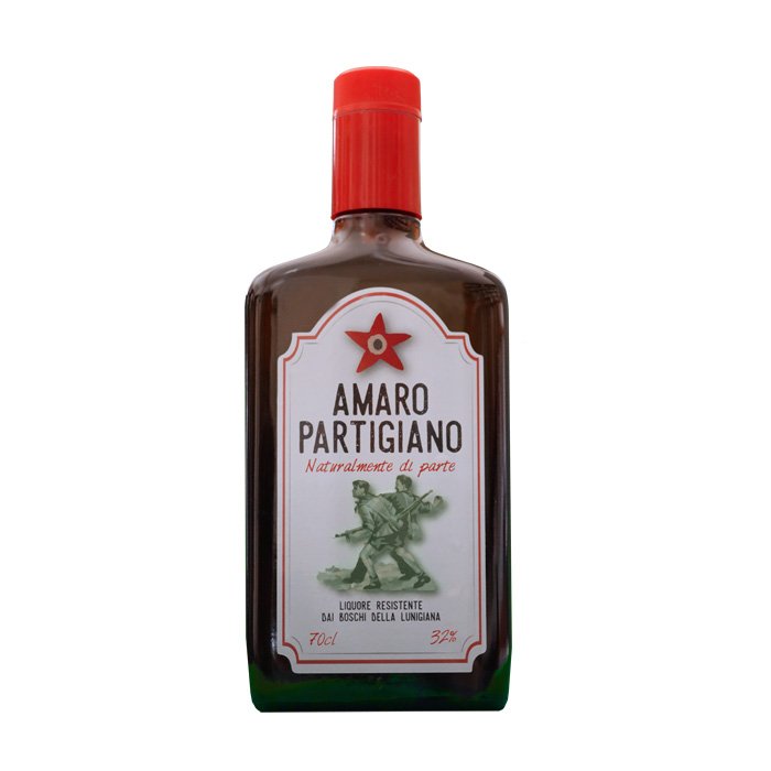 amaro partigiano - liquore di erbe di boschi resistenti 700ml