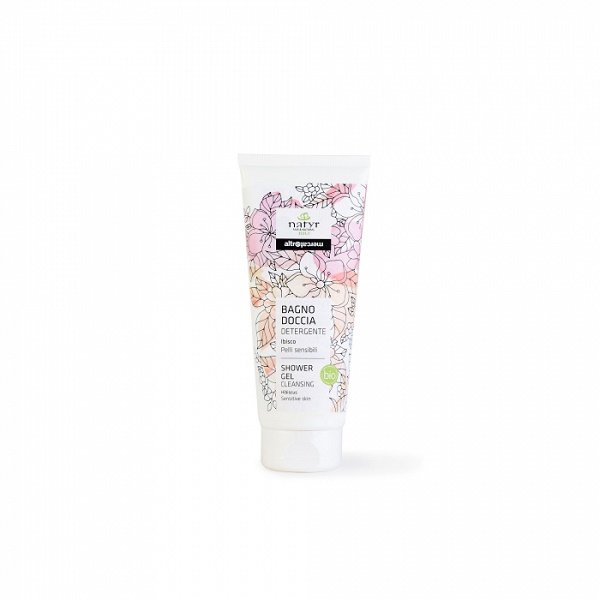 Bagnodoccia -pelli sensibili - ibisco - bio - 200 ml