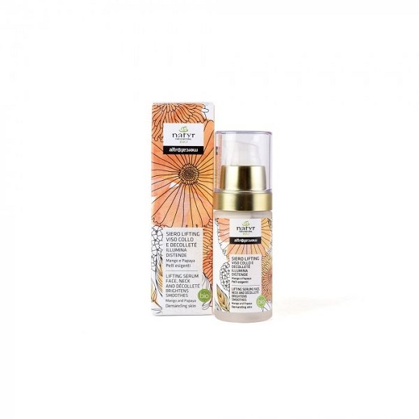 Siero lifting - viso collo décolleté - mango & papaya - bio - 30 ml