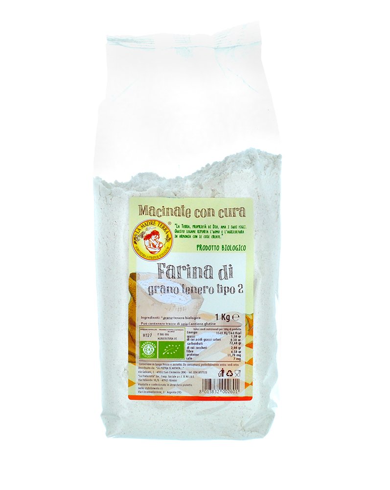 farina “2” semintegrale 1kg bio