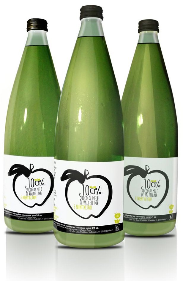 succo di mele 100% 1 lt