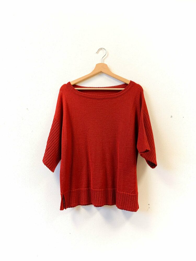 maglia melissa alpaca lipstick red l/xl