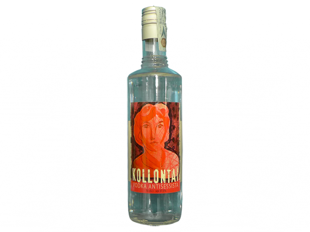 vodka kollontai antisessista 70cl - 37.5%