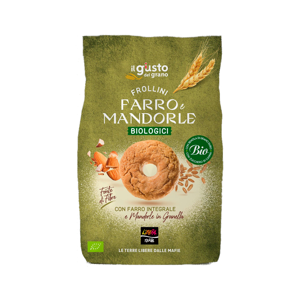 Frollini Farro e Mandorle Biologici 300g